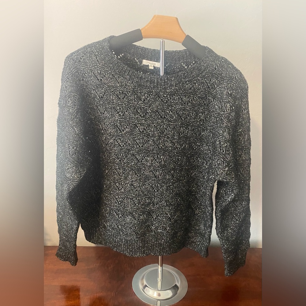 Maurices Charcoal Knit Sweater Medium